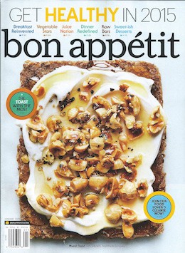 Bon Appétit Magazine, January 2015