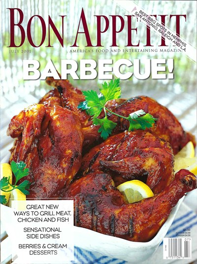 Bon Appétit Magazine, July 2001
