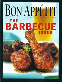 Bon Appétit Magazine, July 2004: The Barbecue Issue