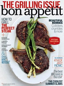 Bon Appétit Magazine, July 2011: The Grilling Issue