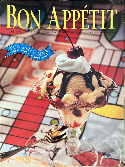 Bon Appétit Magazine:  June 1993: Fun and Games