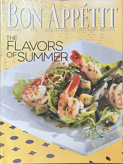 Bon Appétit Magazine, June 2001