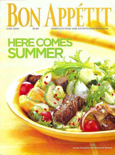 Bon Appétit Magazine, June 2005