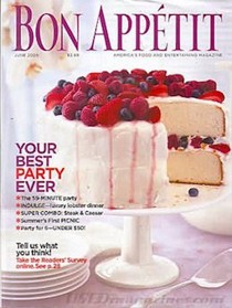 Bon Appétit Magazine, June 2006