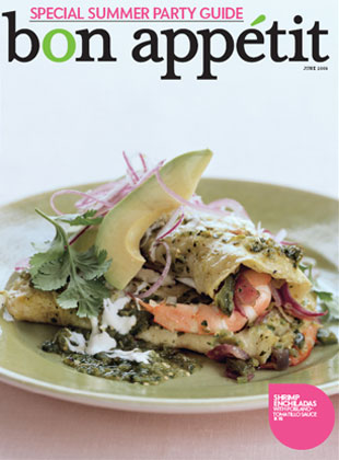 Bon Appétit Magazine, June 2009: Special Summer Party Guide
