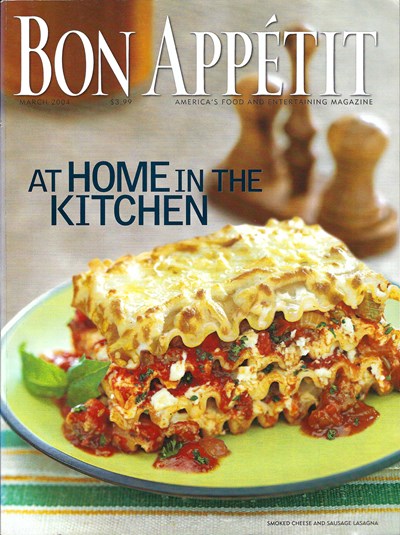 Bon Appétit Magazine, March 2004