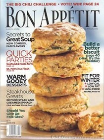 Bon Appétit Magazine, March 2006