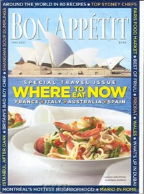 Bon Appétit Magazine, May 2007: Special Travel Issue