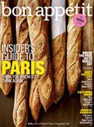 Bon Appétit Magazine, May 2012: The Travel Issue: Insider's Guide to Paris