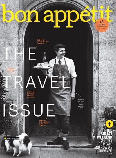Bon Appétit Magazine, May 2014: The Travel Issue