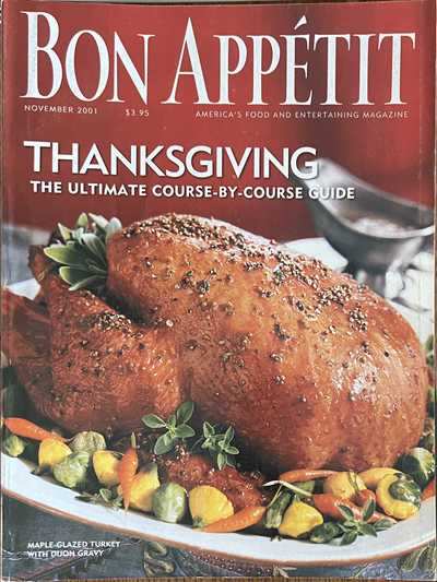 Bon Appétit Magazine, November 2001