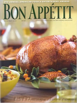 Bon Appétit Magazine, November 2006