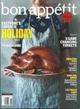 Bon Appétit Magazine, November 2013
