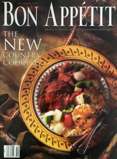 Bon Appétit Magazine, October 1991