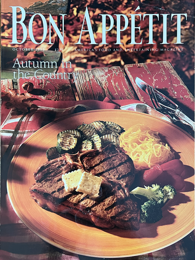 Bon Appétit Magazine: October 1993: Autumn in the Country