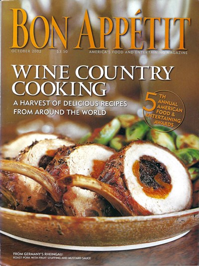 Bon Appétit Magazine, October 2002