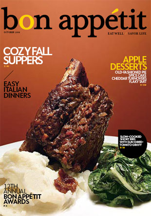Bon Appétit Magazine, October 2009