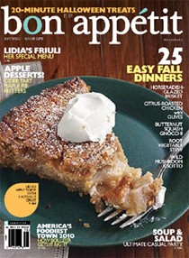 Bon Appétit Magazine, October 2010