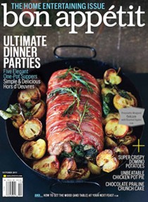 Bon Appétit Magazine, October 2011: The Home Entertaining Issue