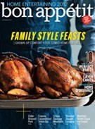 Bon Appétit Magazine, October 2012: The Home Entertaining Issue