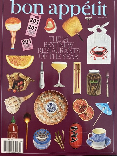 Bon Appétit Magazine, October 2023: The 24 Best New Restaurants of the Year