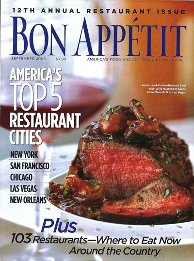 Bon Appétit Magazine, September 2005