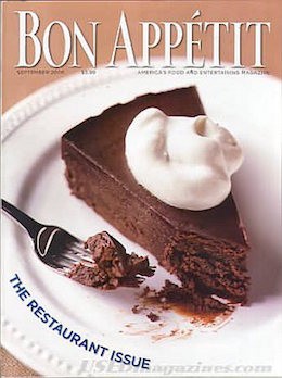 Bon Appétit Magazine, September 2006: The Restaurant Issue