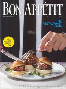 Bon Appétit Magazine, September 2007: The Restaurant Issue
