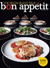 Bon Appétit Magazine, September 2008: 15th Annual Restaurant Issue