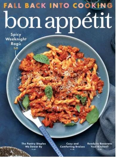 Bon Appétit Magazine, September 2021