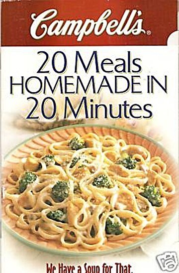 Campbell's 20 Meals Homemade in 20 Minutes
