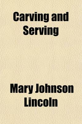 Carving and Serving