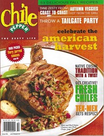 Chile Pepper Magazine - Celebrate the American Harvest