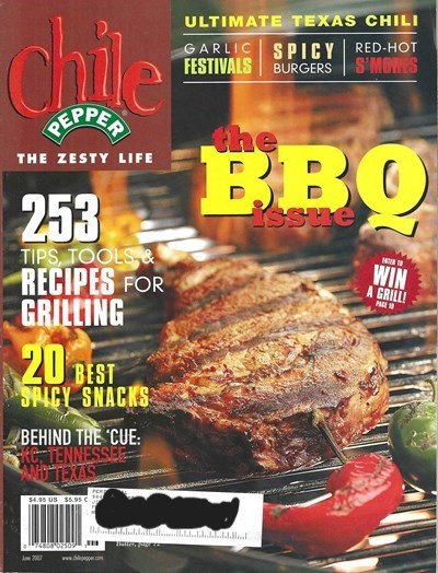 Chile Pepper Magazine - The BBQ Issue