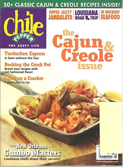 Chile Pepper Magazine - The Cajun & Creole Issue - New Orlean Gumbo Masters