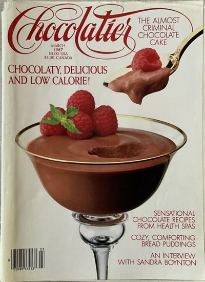 Chocolatier, March 1987