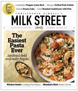 Christopher Kimball's Milk Street Magazine, Sep/Oct 2019