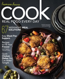 Cook: Real Food Every Day Magazine, 2017: Premiere Issue