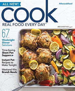 Cook: Real Food Every Day Magazine, May/June 2018