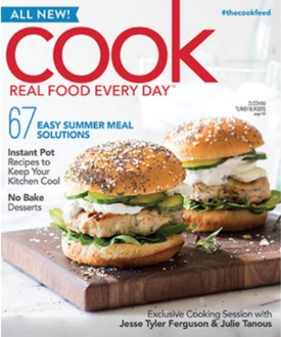 Cook: Real Food Every Day Magazine, Jul/Aug 2018