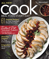 Cook: Real Food Every Day Magazine, Nov/Dec 2018