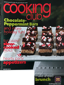 Cooking Club Magazine, Winter 2012