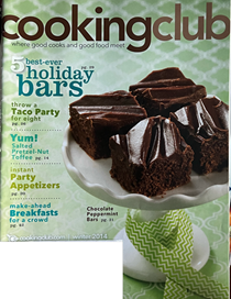 Cooking Club Magazine, Winter 2014