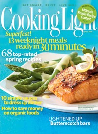 Cooking Light Magazine, April 2009