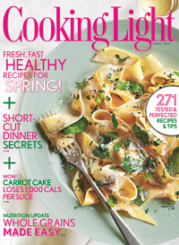 Cooking Light Magazine, April 2011