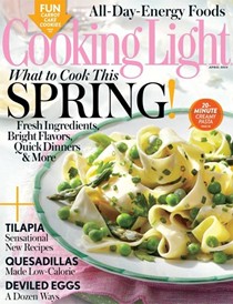 Cooking Light Magazine, April 2014