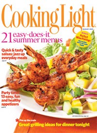 Cooking Light Magazine, August 2009
