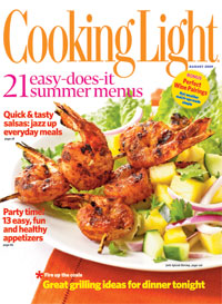 Cooking Light Magazine, August 2009