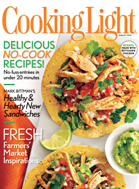 Cooking Light Magazine, August 2010