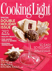 Cooking Light Magazine, December 2009: Double Holiday Issue